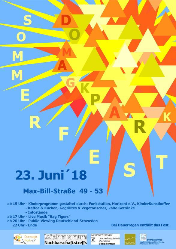 Plakat Sommerfest 2018